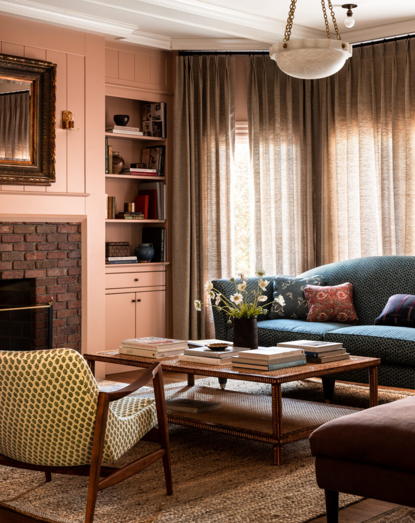 Heidi Caillier Design Cow Hollow SF interior design setting plaster 
